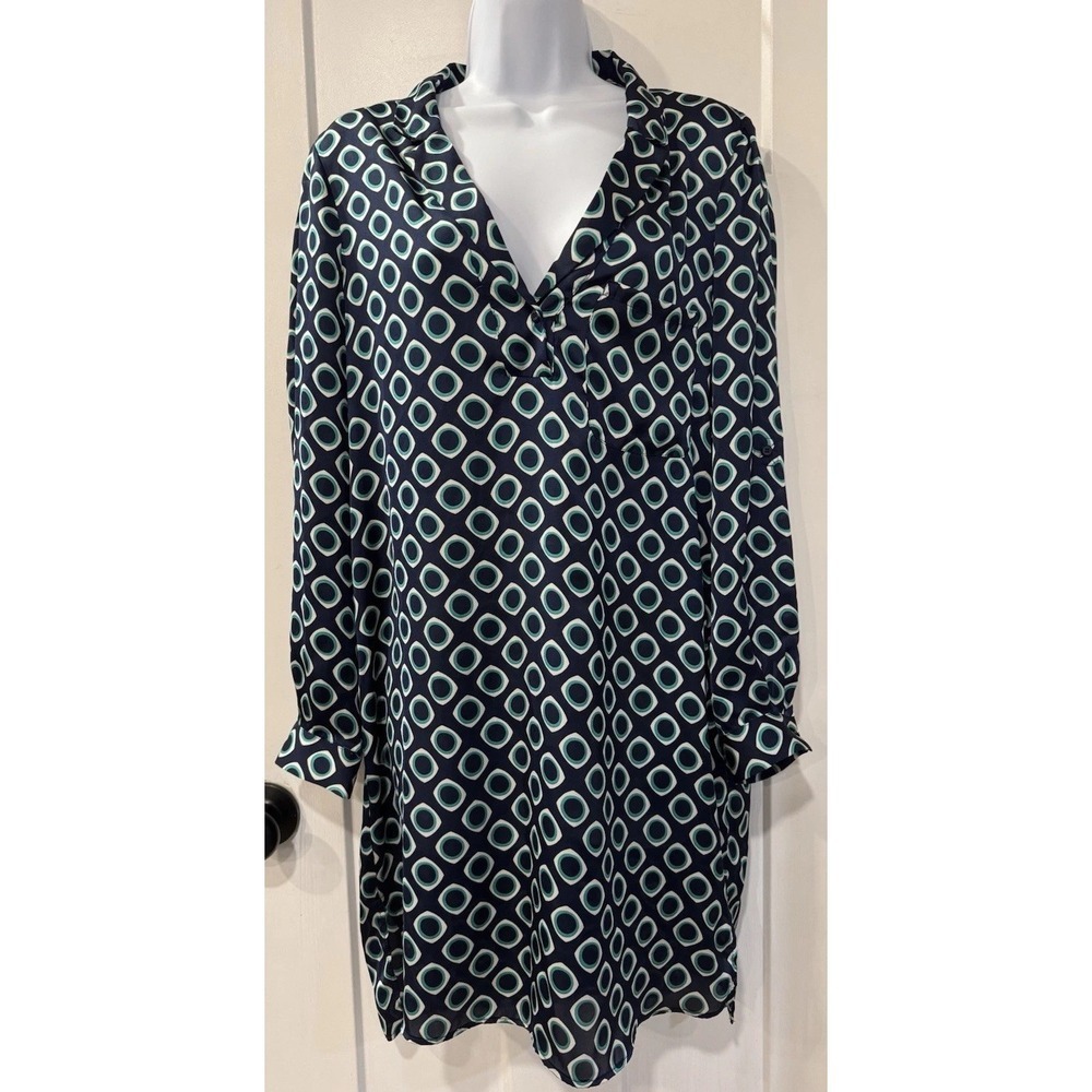 Zara Woman Boho Dress Size Medium  V‎ Neck G1.2